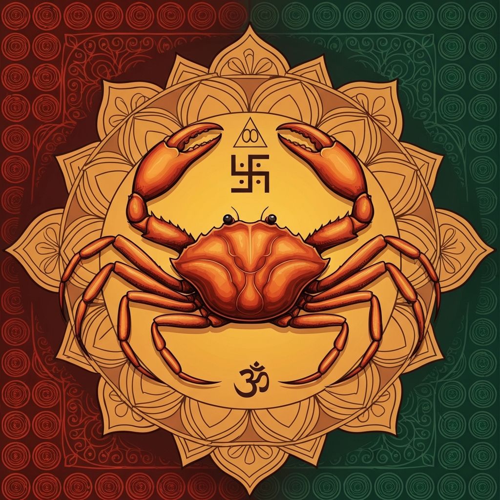 Karka (कर्क) rashi symbol